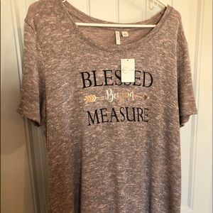 “Blessed Beyond Measure” top